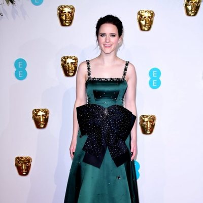 Rachel Brosnahan at the BAFTAs 2019 red carpet