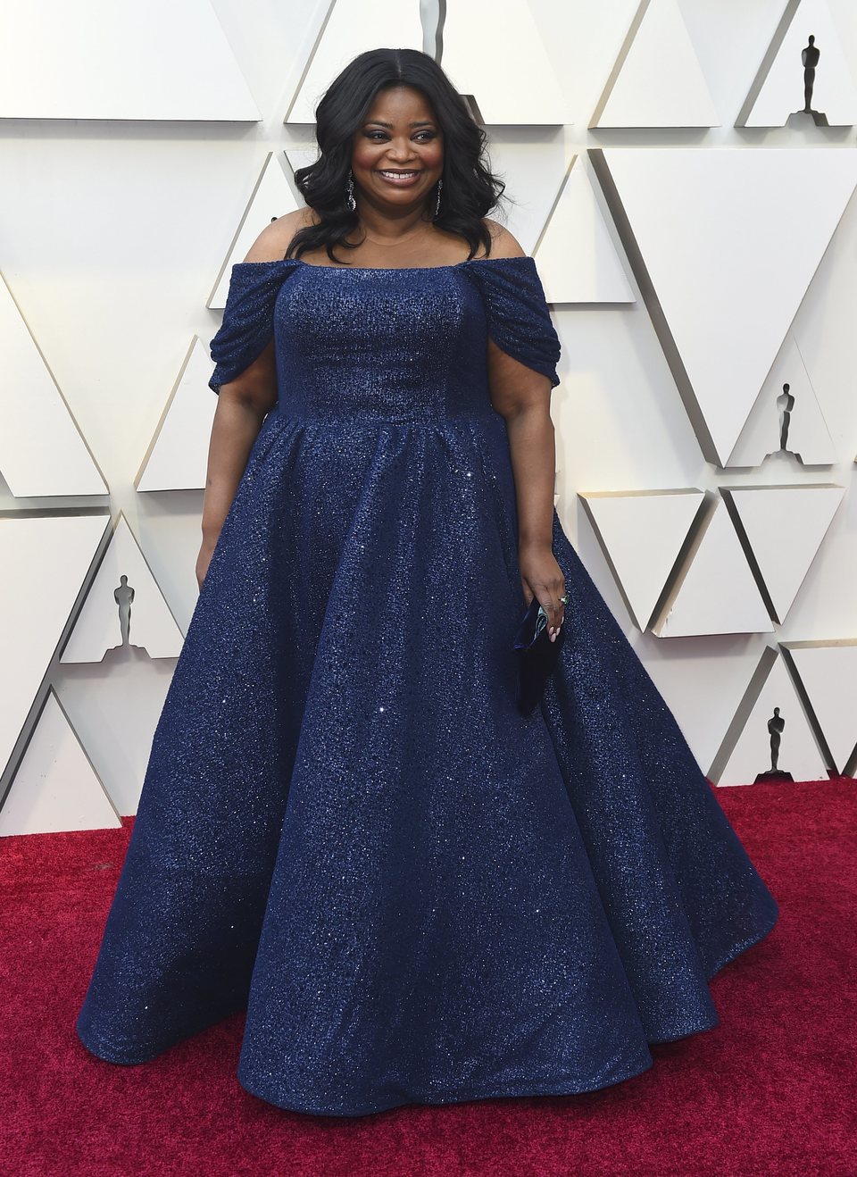 Octavia Spencer on the red carpet at the Oscars 2019