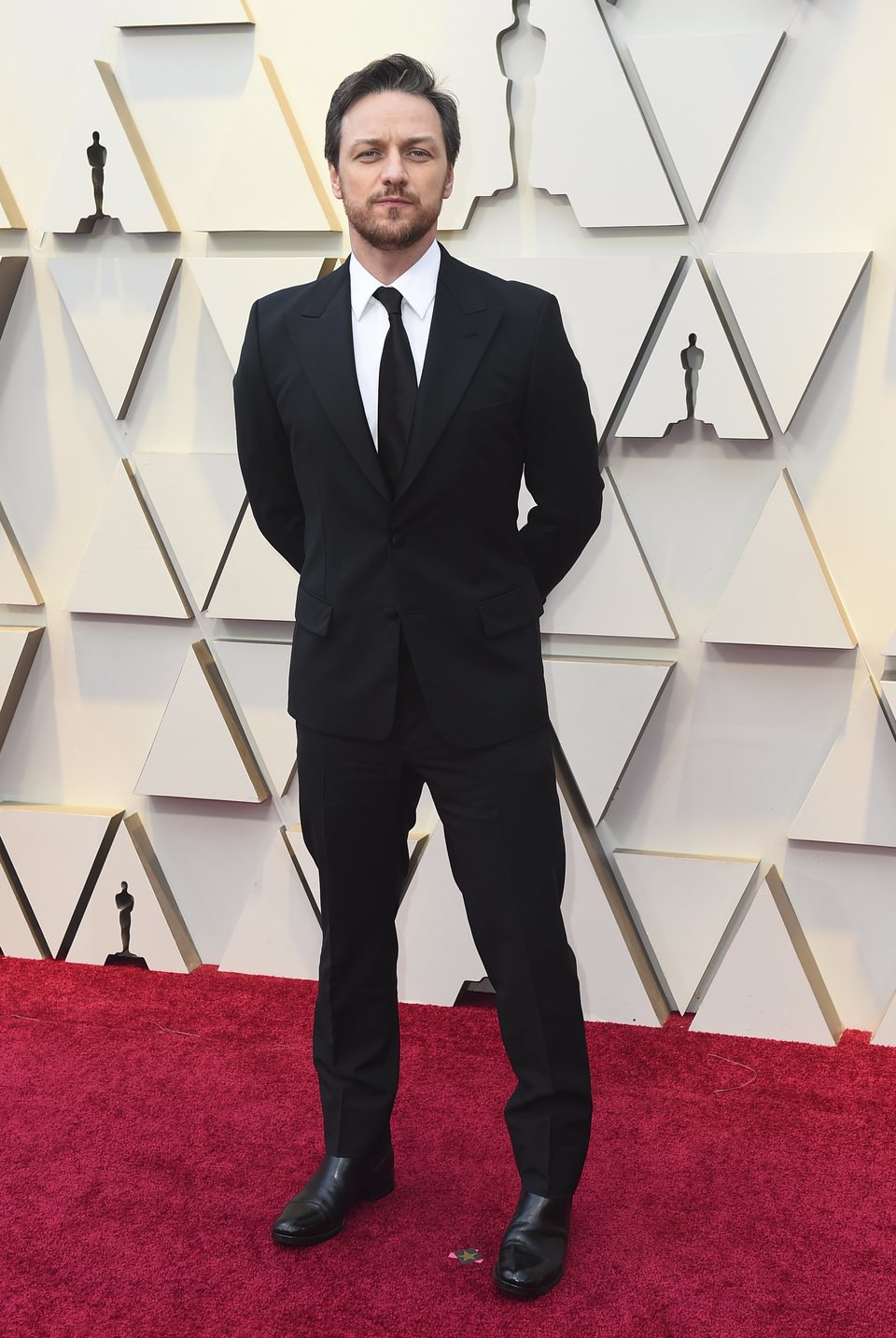 James McAvoy at the Oscars 2019 red carpet