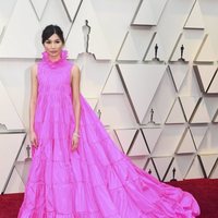 Gemma Chan on the red carpet at the Oscars 2019