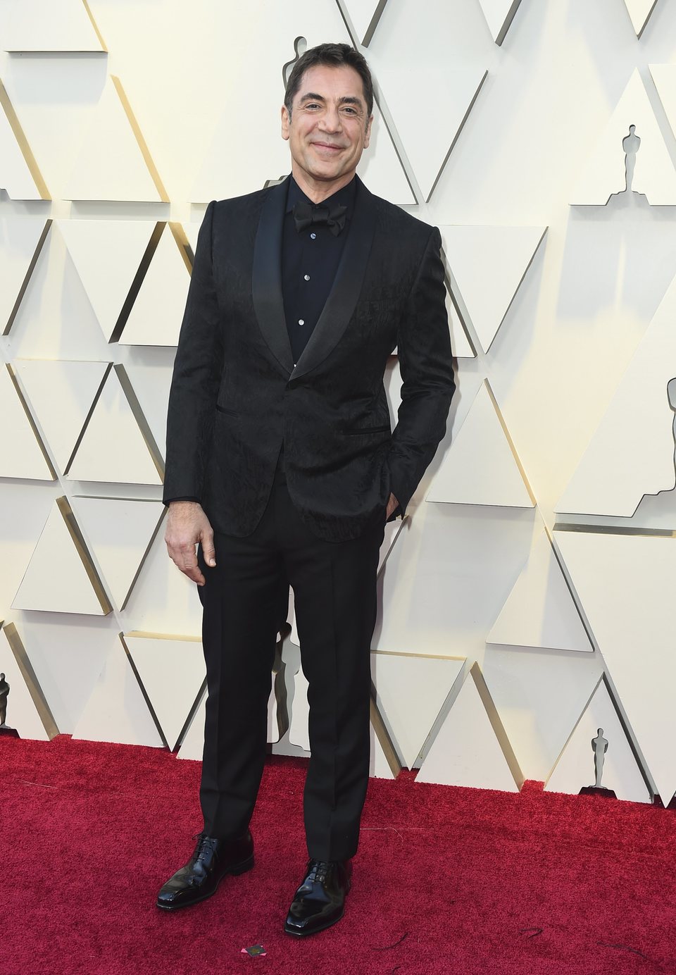 Javier Bardem on the red carpet at the Oscars 2019