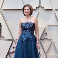 Deborah Davis on the red carpet at the Oscars 2019