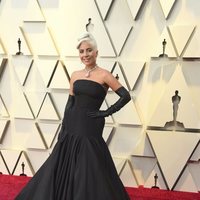 Lady Gaga on the red carpet at the Oscars 2019