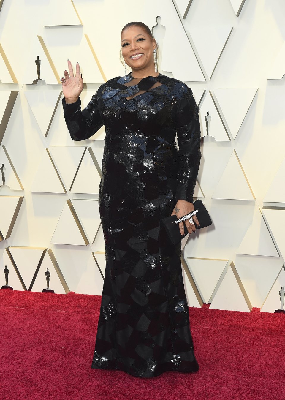 Queen Latifah on the red carpet at the Oscars 2019