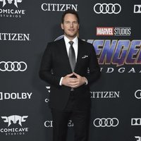 Chris Pratt in the red carpet of 'Avengers: Endgame'