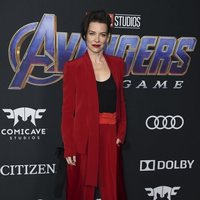 Evangeline Lilly on the red carpet of 'Avengers: Endgame'