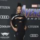 Tessa Thompson on the red carpet of 'Avengers: Endgame'