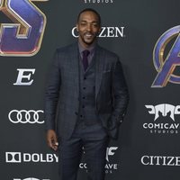 Anthony Mackie on the red carpet of 'Avengers: Endgame'