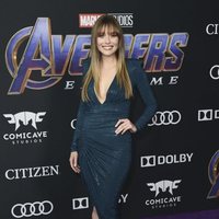 Elizabeth Olsen on the red carpet of 'Avengers: Endgame'