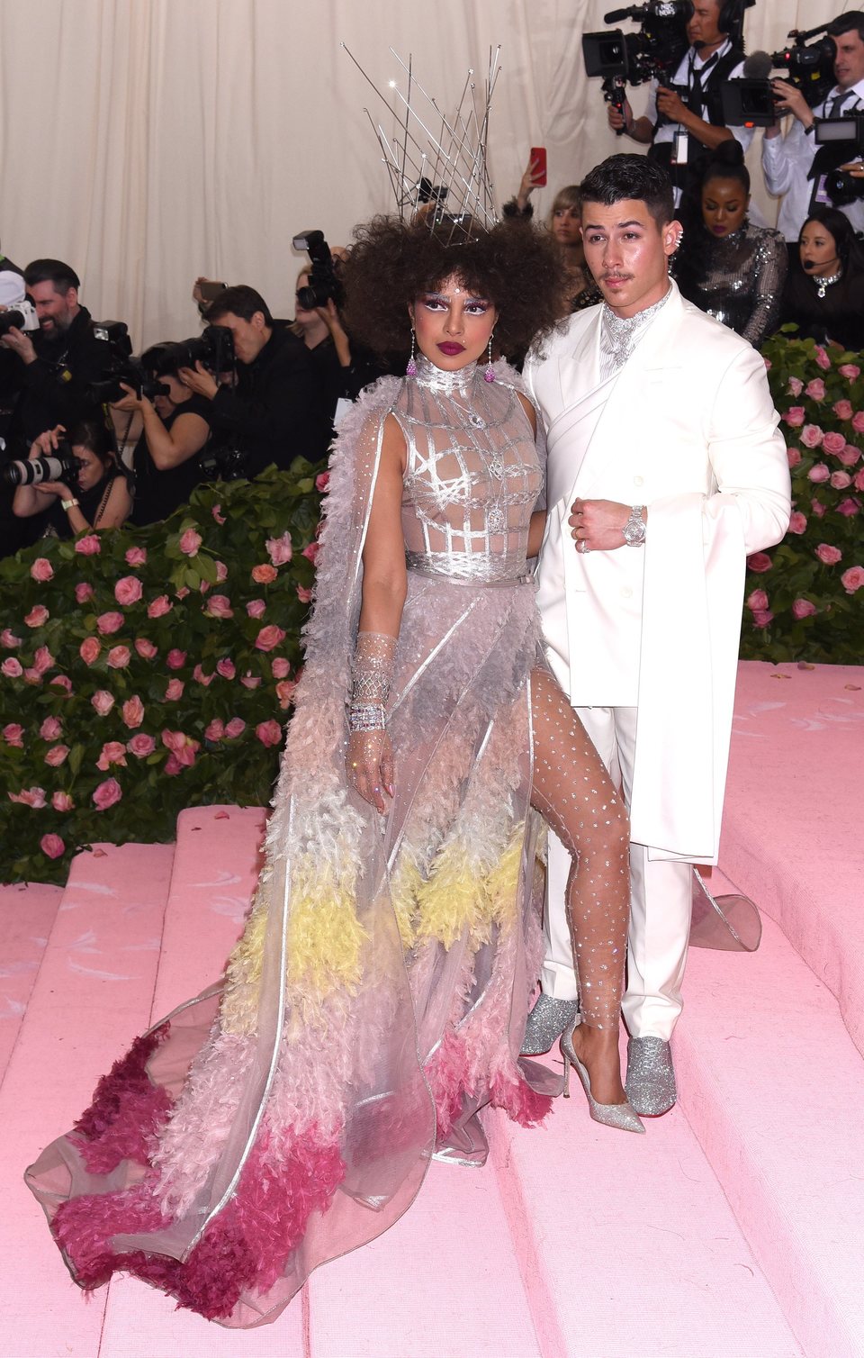 Priyanka Chopra y Nick Jonas at Met Gala 2019