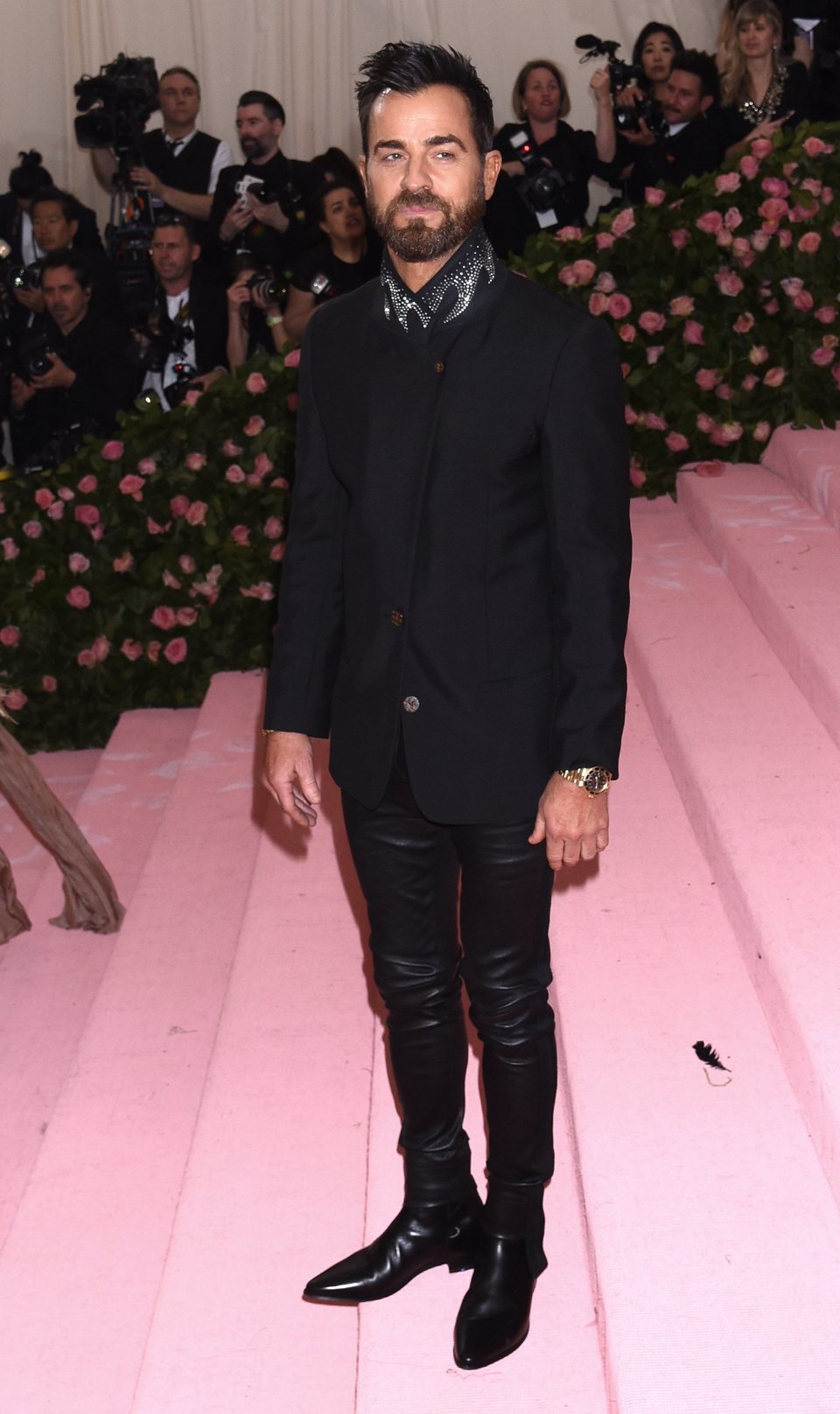 Justin Theroux at Met Gala 2019