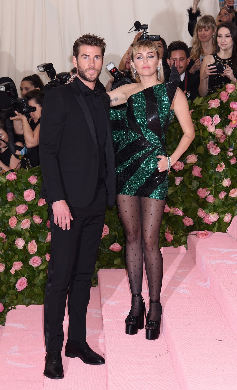 Miley Cyrus and Liam Hemsworth at Met Gala 2019