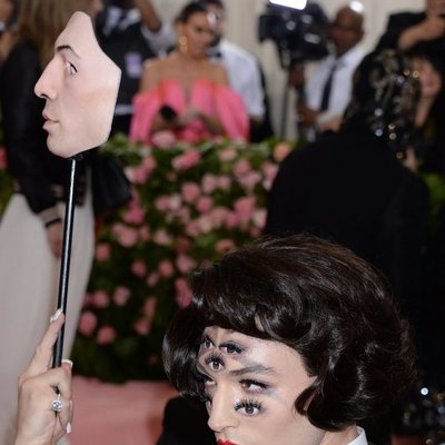 Ezra Miller at Met Gala 2019