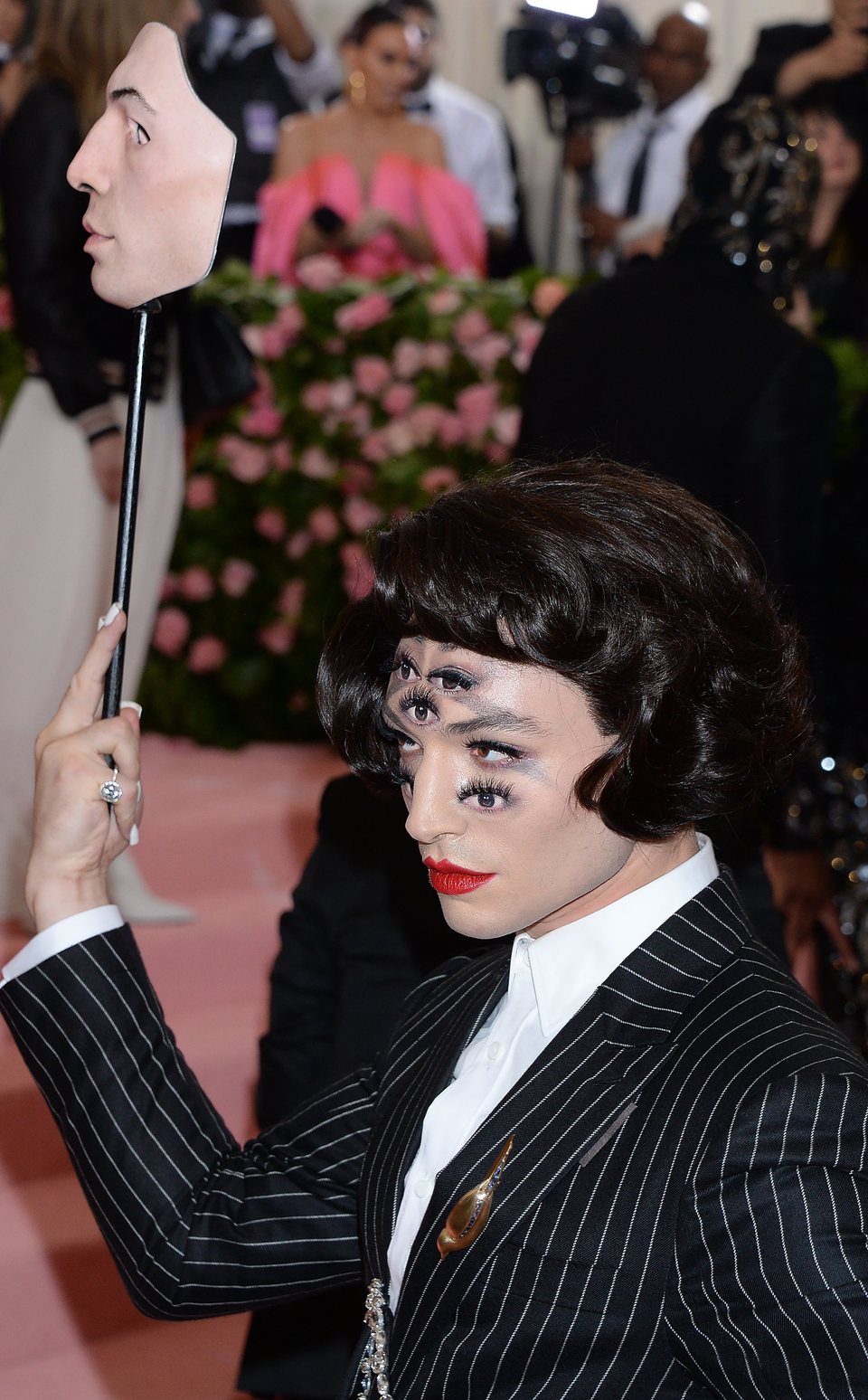 Ezra Miller at Met Gala 2019