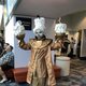 Fan dressed up as Lumiere, from 'Beauty and the Beast'