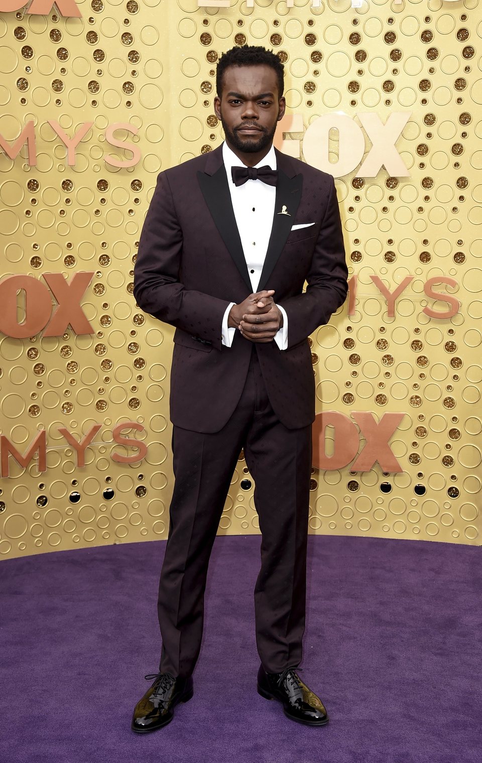 William Jackson Harper at the Emmy 2019 red carpet