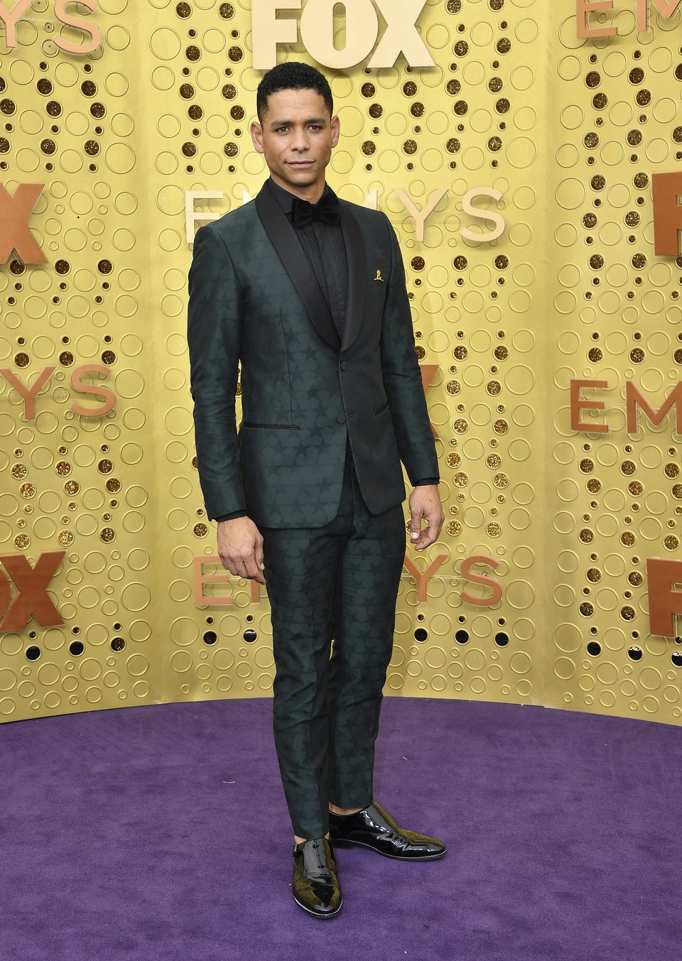 Charlie Barnett arrives at the 71st Primetime Emmy Awards