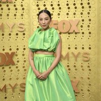 Greta Lee at the Emmy 2019 red carpet