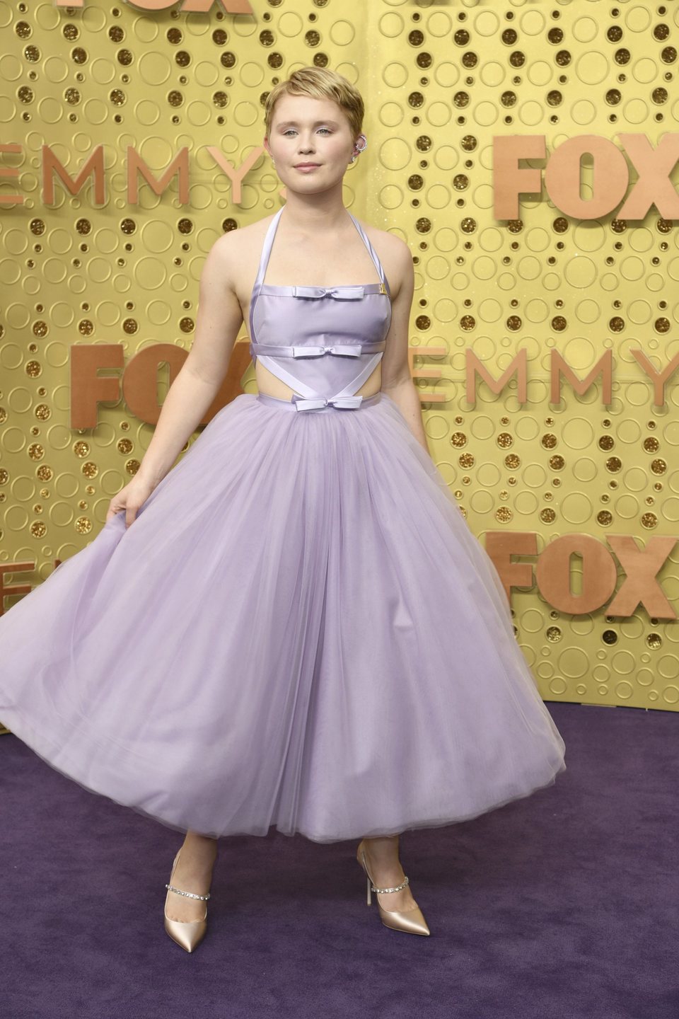 Eliza Scanlen at the Emmy 2019 red carpet