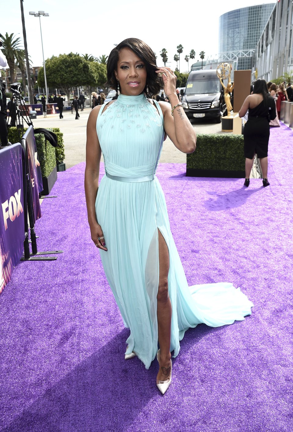 Regina King at the Emmy 2019 red carpet