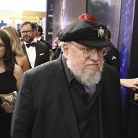 George R. R. Martin at the Emmy 2019 red carpet