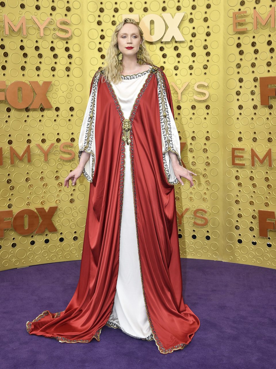 Gwendoline Christie at the Emmy 2019 red carpet