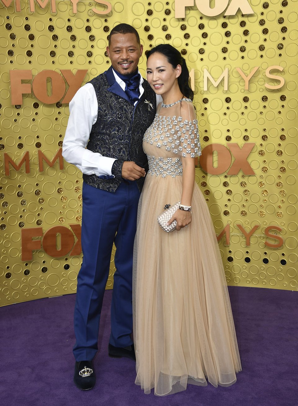 Terrence Howard at the Emmy 2019 red carpet