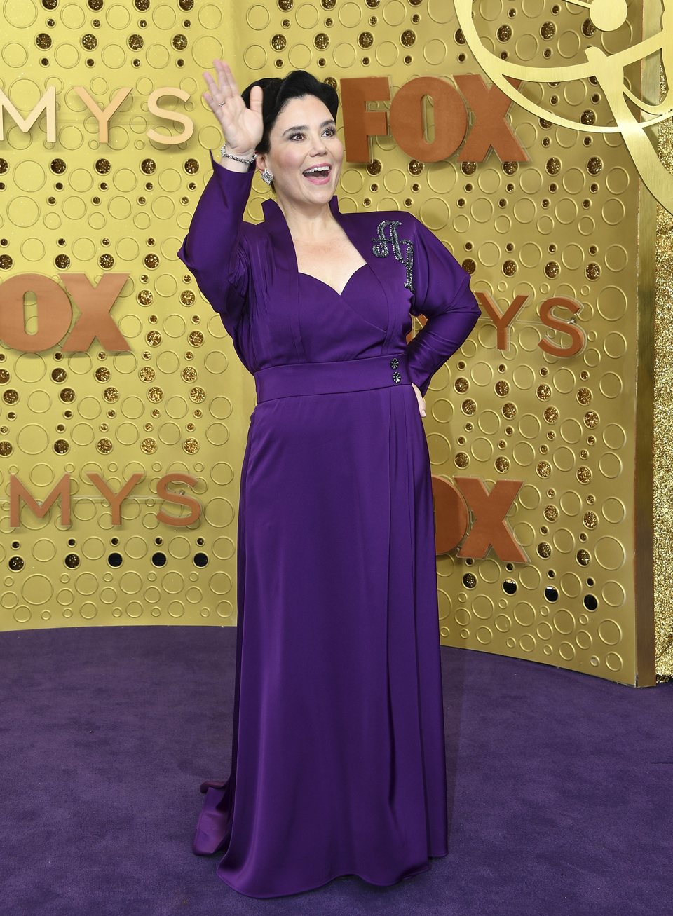 Alex Borstein at the Emmy 2019 red carpet