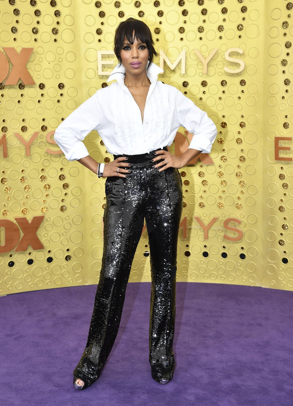 Kerry Washington at the Emmy 2019 red carpet