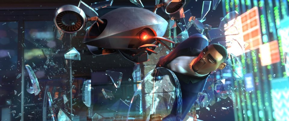 Imagen de la película Spies in disguise