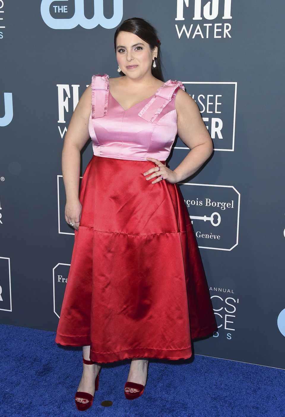 Beanie Feldstein on the Critics' Choice Awards 2020 carpet