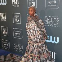 Cynthia Erivo at the Critics' Choice Awards 2020 red carpet