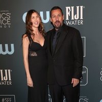 Adam Sandler and his wife Jackie at the Critics' Choice Awards 2020 