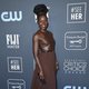 Lupita Nyong'o on the Critics' Choice Awards 2020 carpet