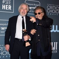 Robert De Niro & at the Critics' Choice Awards 2020 red carpet