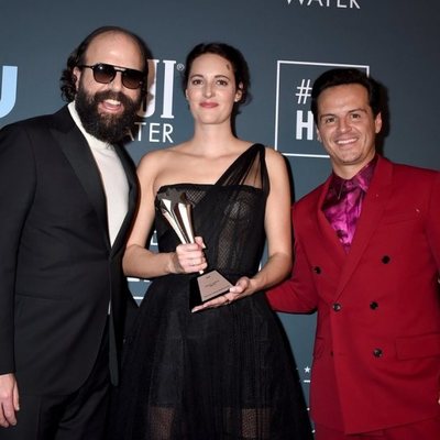 The cast of 'Fleabag' at the Critics' Choice Awards 2020 red carpet