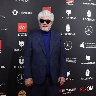 Pedro Almodóvar at the Feroz Awards 2020 red carpet