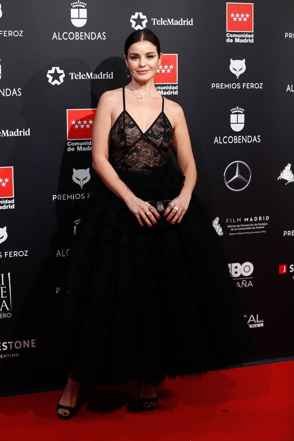 Marta Torné at the Feroz Awards 2020 red carpet