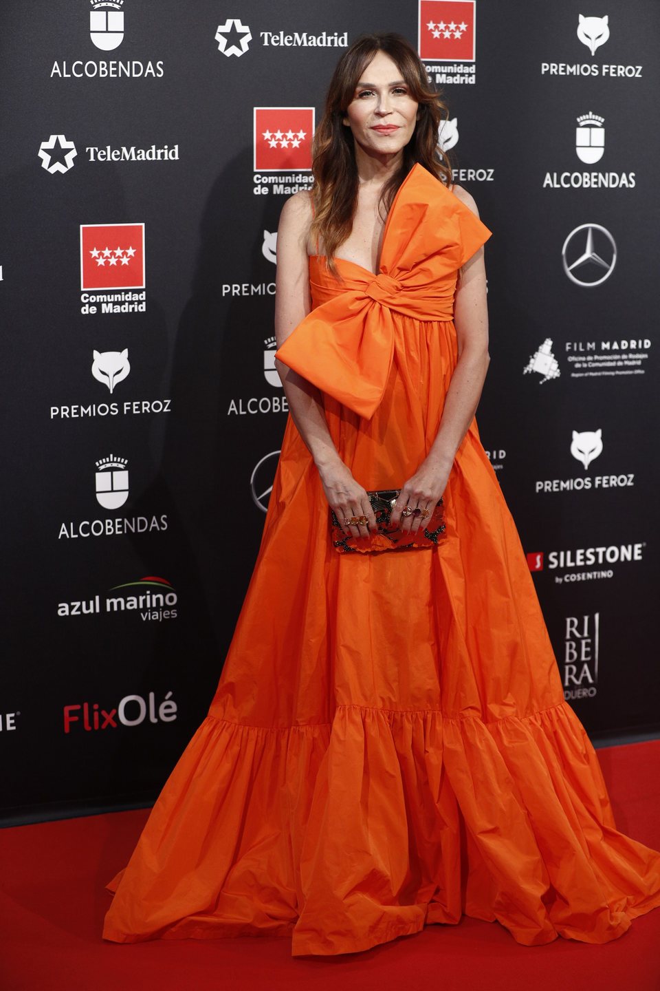 Antonia San Juan at the Feroz Awards 2020 red carpet