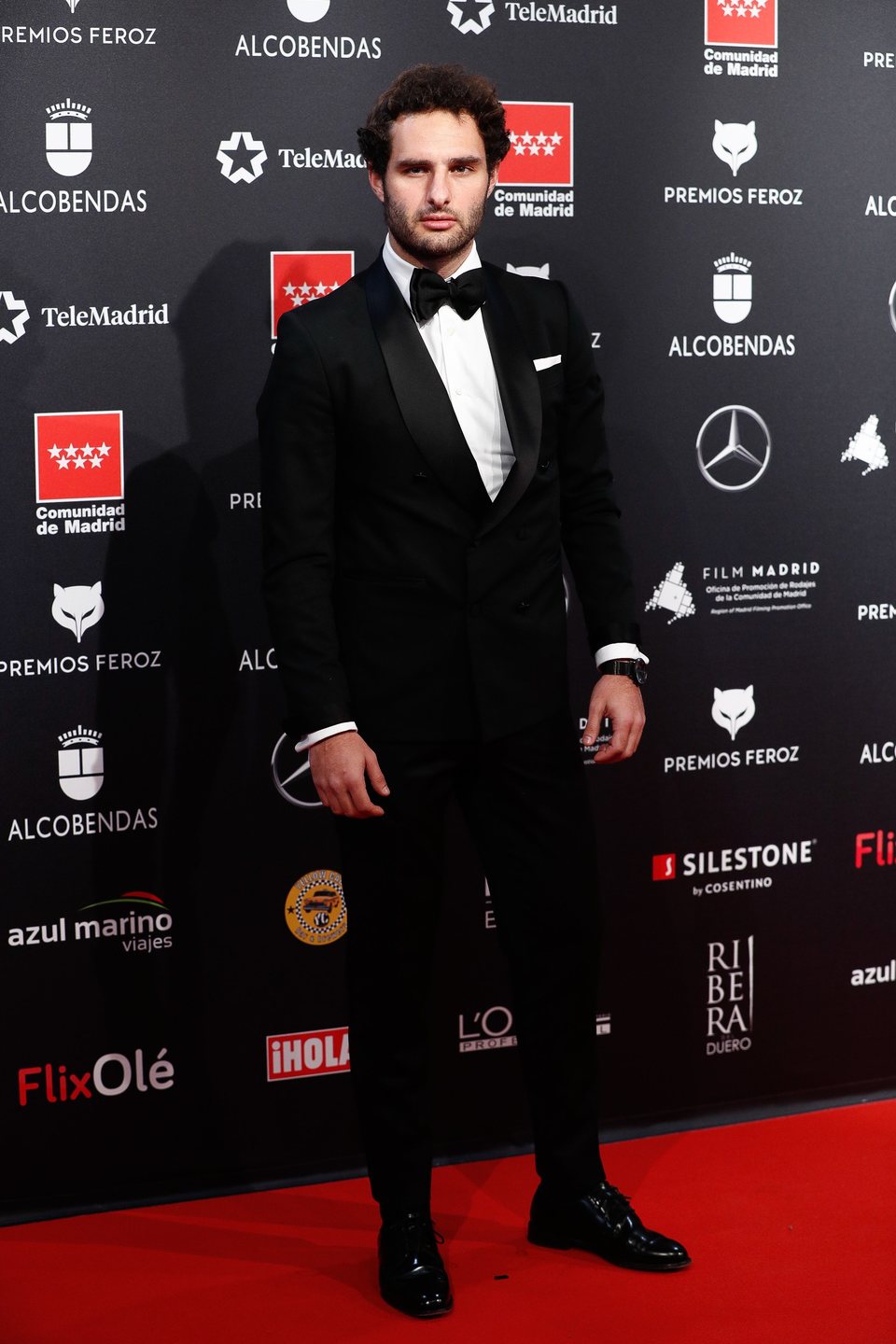 Eduardo Rosa at the Feroz Awards 2020 red carpet