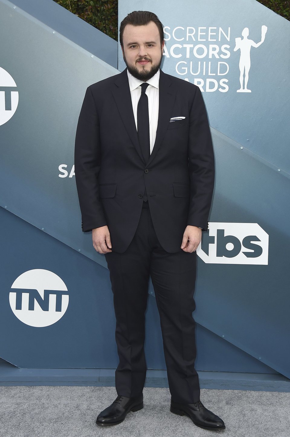 John Bradley on the red carpet at the SAG Awards 2020