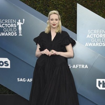 Gwendoline Christie on the red carpet of the SAG Awards 2020