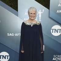 Glenn Close on the red carpet of the SAG Awards 2020