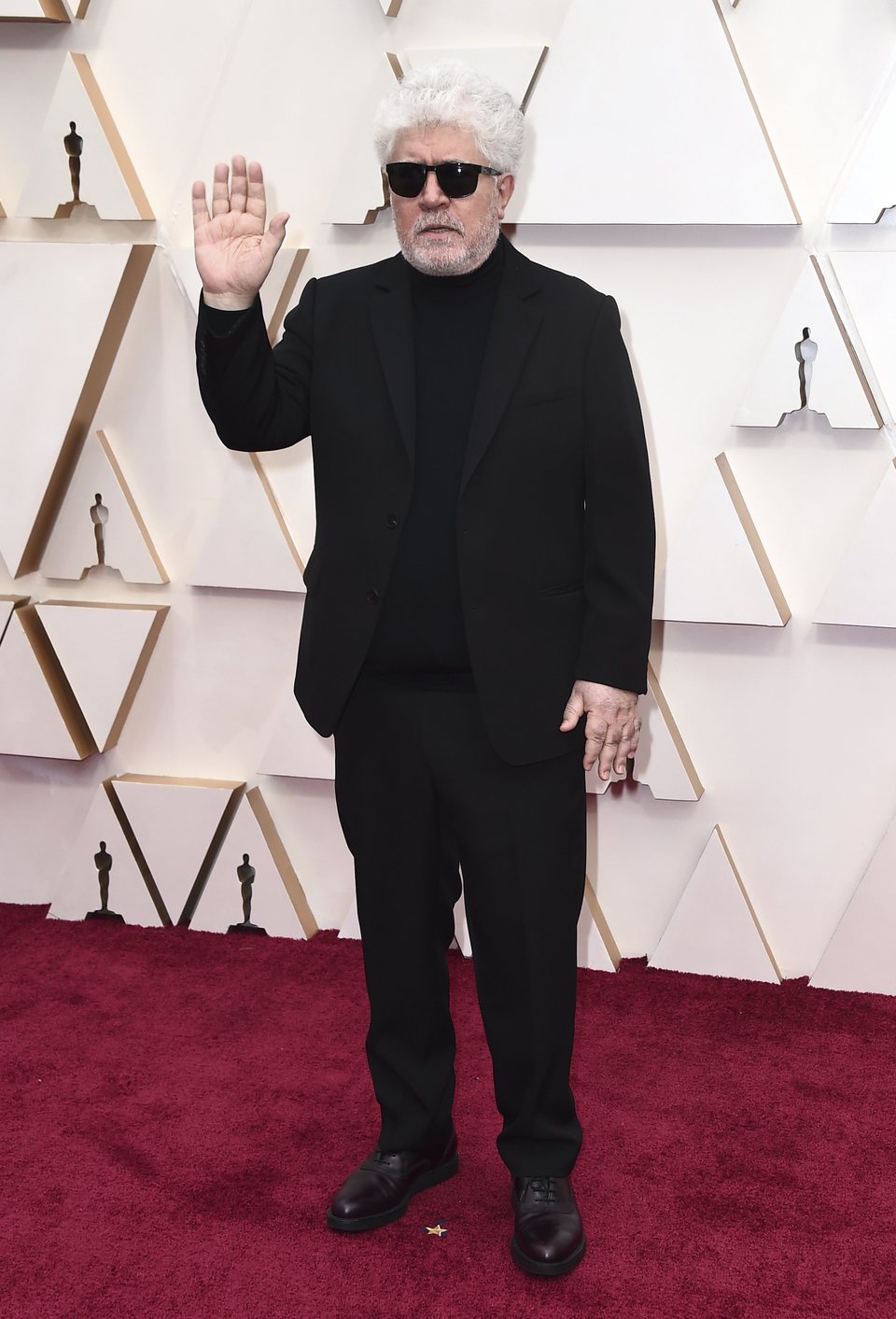 Pedro Almodóvar at the red carpet of the Oscar 2020