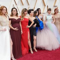 Gisela and the Elsas of the World at the Oscars 2020 red carpet