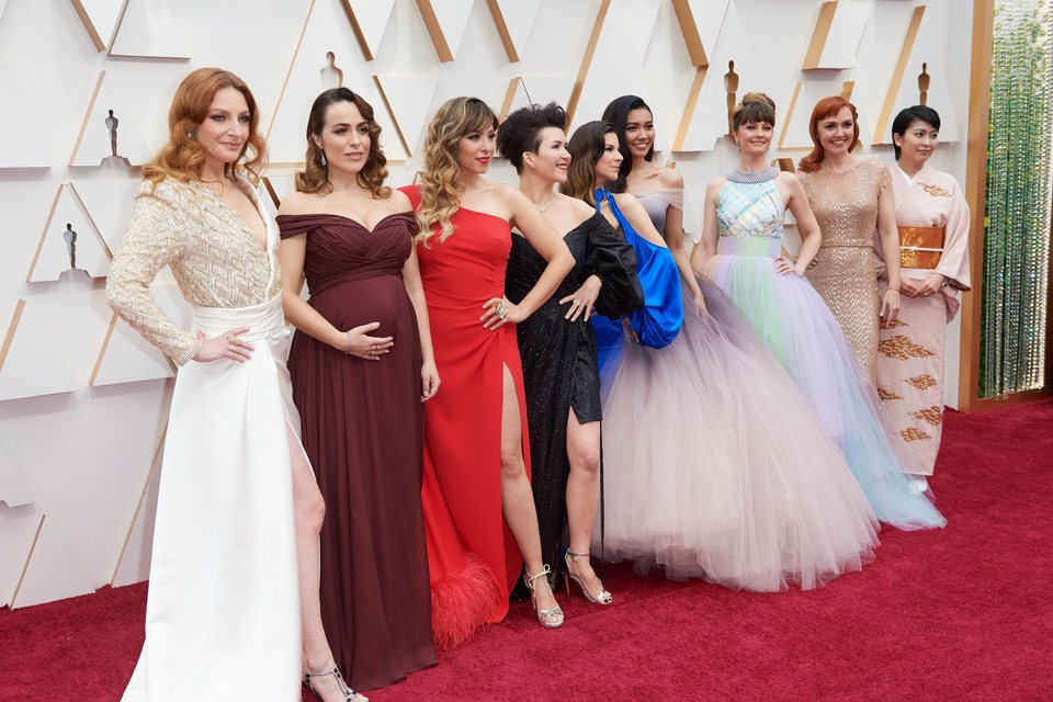 Gisela and the Elsas of the World at the Oscars 2020 red carpet