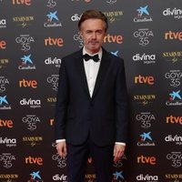 Tristán Ulloa at the red carpet of the 35th edition of the Goya Awards