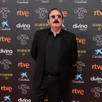 Carlos Areces at the red carpet of the 35th edition of the Goya Awards