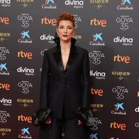  Najwa Nimri at the red carpet of the 35th edition of the Goya Awards