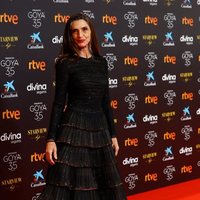 Ángela Molina at the red carpet of the 35th edition of the Goya Awards